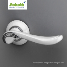 europe style aluminum alloy white modern door handle